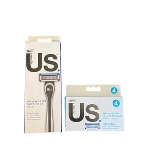 BIC a razor for US 1 metal Handle, 2 Cartridges 5  flexible blades